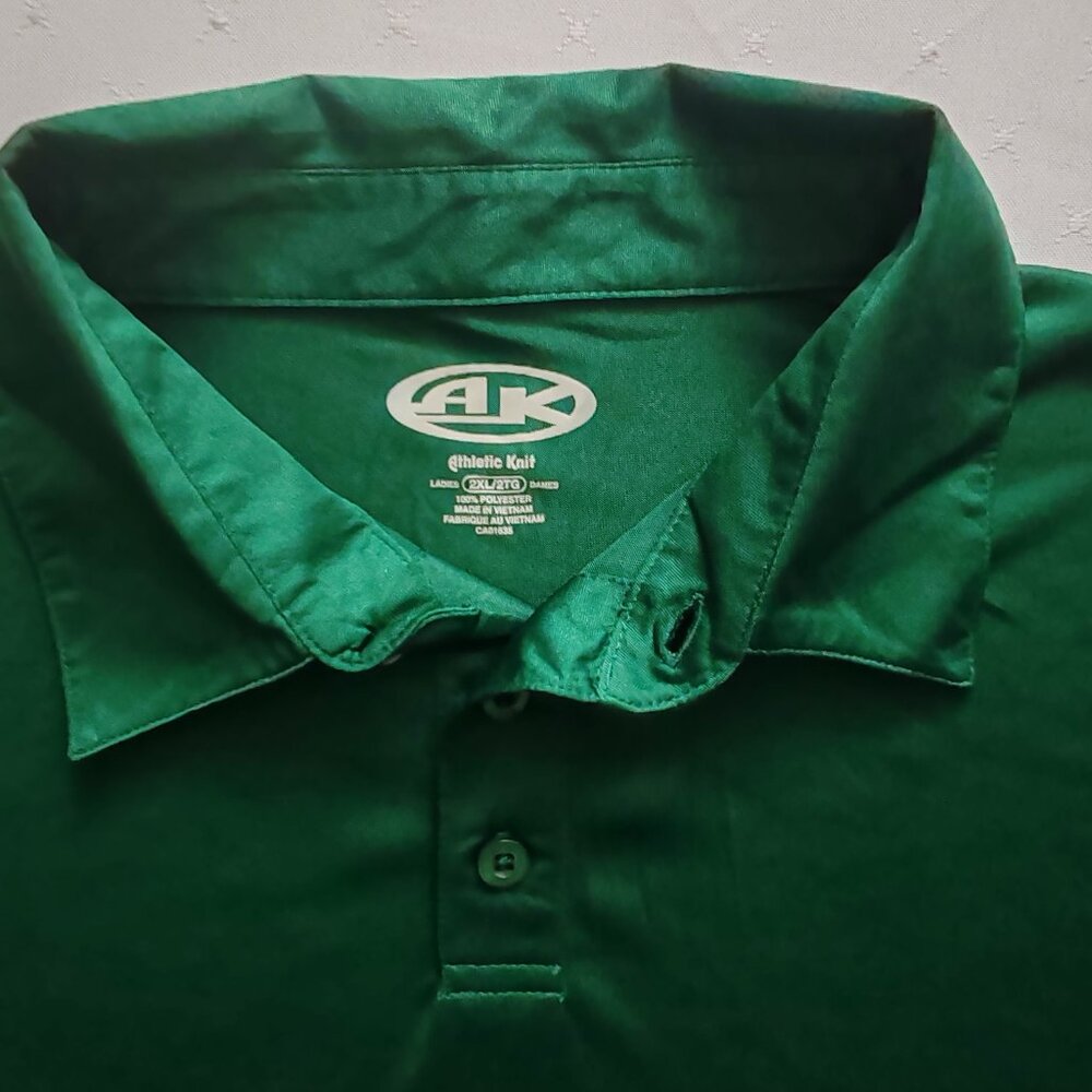 Athletic Knit (AK) Ladies Performance Polo Shirt - 2XL - Forest Green